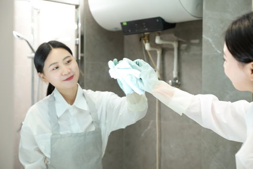 专业保洁服务与女性人物摄影 设图网的视觉艺术结合